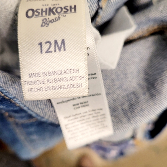 OshKosh Daisy Ruffle Overalls - Picture 11 of 12